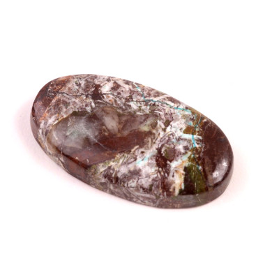 Kabošon Azurite Tourquise č.3087 (42x23x7mm)