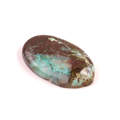 Kabošon Azurite Tourquise č.3090 (36x21x7mm)