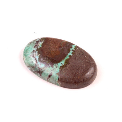 Kabošon Azurite Tourquise č.3093 (35x21x7mm)