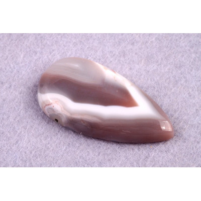 Kabošon Achát Botswana č.1533 (37x19x6mm)