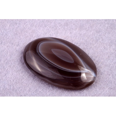 Kabošon Achát Botswana č.1534 (35x21x6mm)