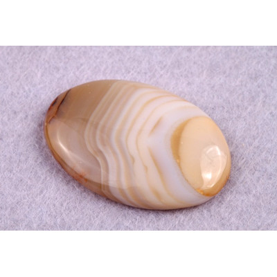 Kabošon Achát Botswana č.1539 (36x24x5mm)