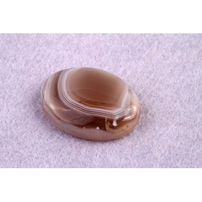 Kabošon Achát Botswana č.1541 (26x19x7mm)