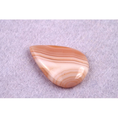 Kabošon Achát Botswana č.1542 (28x19x5mm)