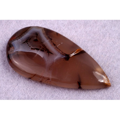 Kabošon Achát Botswana č.1544 (48x24x7mm)