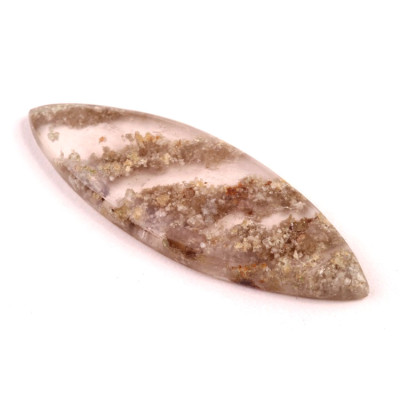 Kabošon Moss Quartz č.5585 (52x18x5mm)