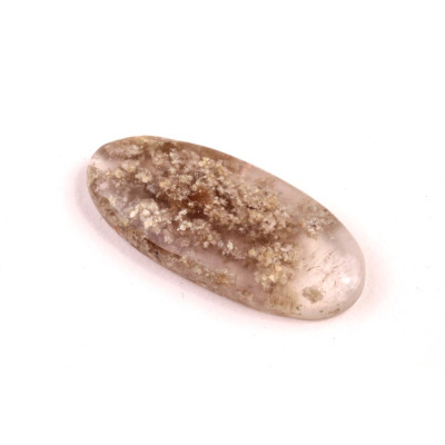 Kabošon Moss Quartz č.5594 (34x15x5mm)