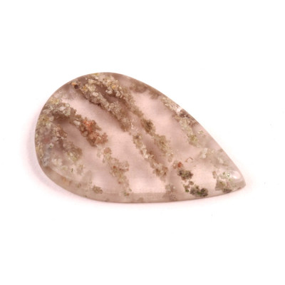 Kabošon Moss Quartz č.5600 (38x24x5mm)