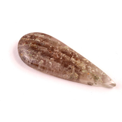 Kabošon Moss Quartz č.5601 (44x16x6mm)