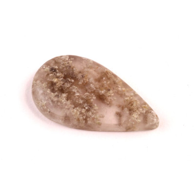 Kabošon Moss Quartz č.5602 (34x19x6mm)