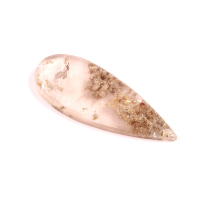 Kabošon Moss Quartz č.5603 (54x21x7mm)