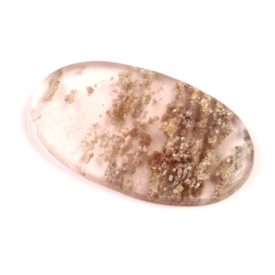 Kabošon Moss Quartz č.5608 (54x31x5mm)