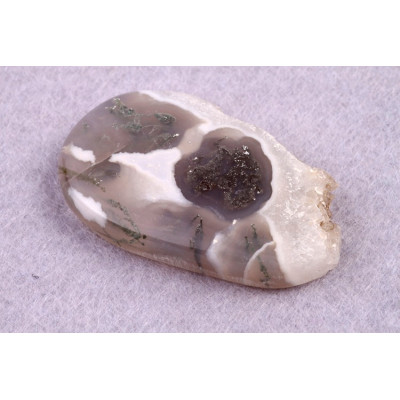 Kabošon Moss Druzy Quartz č.5622 (44x26x7mm)