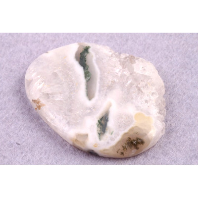 Kabošon Moss Druzy Quartz č.5624 (45x35x6mm)