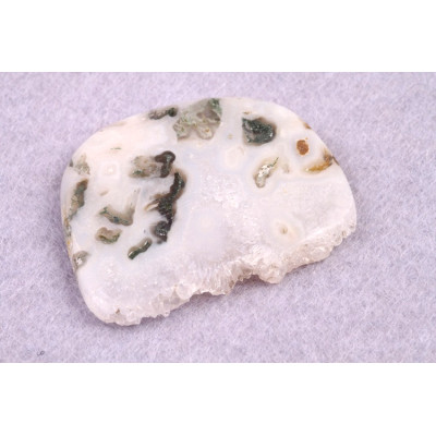 Kabošon Moss Druzy Quartz č.5627 (40x32x5mm)