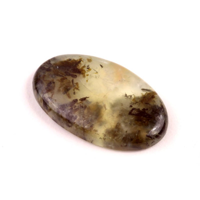 Kabošon Prehnite č.5667 (40x24x7mm)