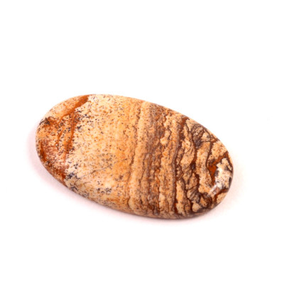 Kabošon Picture Jasper č.2316 (38x22x6mm)