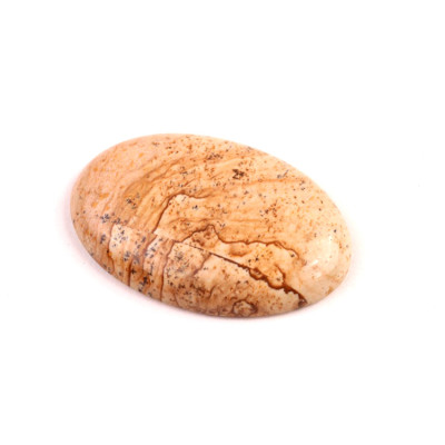 Kabošon Picture Jasper č.2326 (35x23x6mm)