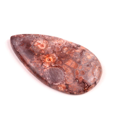 Kabošon Birds Eye Jasper č.2165 (48x26x6mm)