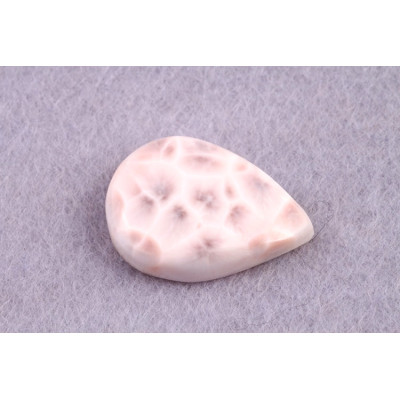 Kabošon Natrolite (Pink Larimar) č.4965 (23x16x6mm)