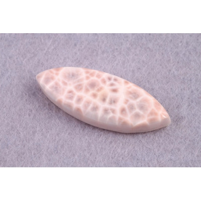 Kabošon Natrolite (Pink Larimar) č.4972 (31x12x6mm)
