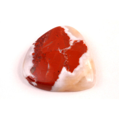 Kabošon Red Jaspis č.408 (31x30x6mm)