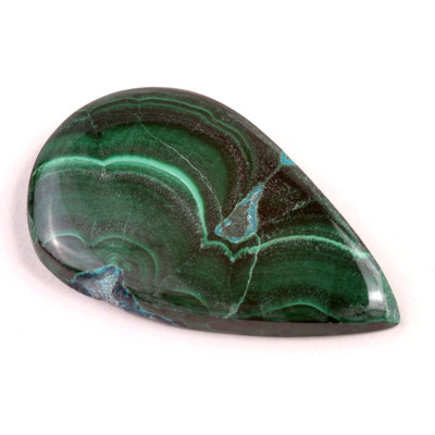 Kabošon Malachite Chrysocolla č.302 (44x27x6mm)