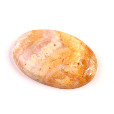 Kabošon Yellow Crazy Lace Agate č.2481 (36x24x6mm)