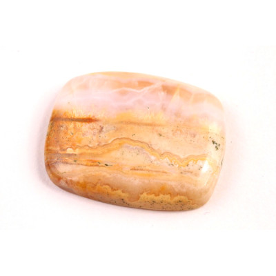 Kabošon Yellow Crazy Lace Agate č.2491 (30x24x5mm)