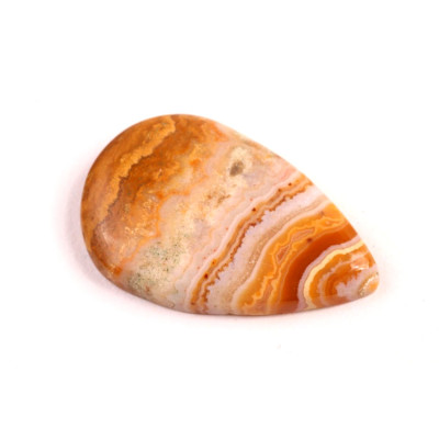 Kabošon Yellow Crazy Lace Agate č.2494 (34x22x5mm)