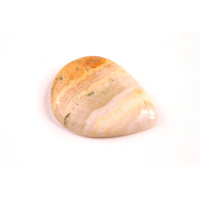 Kabošon Yellow Crazy Lace Agate č.2495 (26x19x5mm)