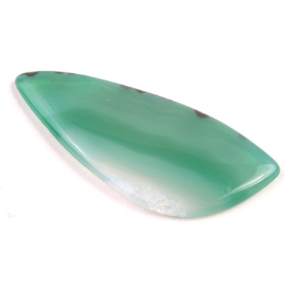 Kabošon Green Line Bandate Agate č.5807 (57x24x5mm)
