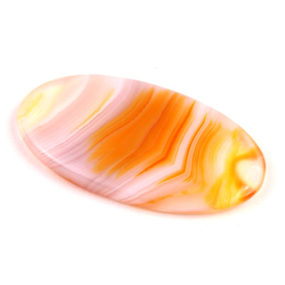 Kabošon Sand Stone Agate č.5835 (50x26x5mm)
