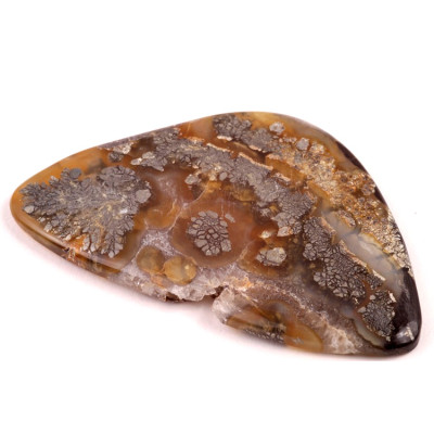 Kabošon Tree Marcasite č.5882 (66x39x6mm)