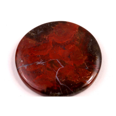 Kabošon Red Garden Quartz č.5897 (39x5mm)