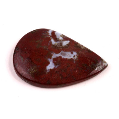 Kabošon Red Garden Quartz č.5902 (42x29x5mm)