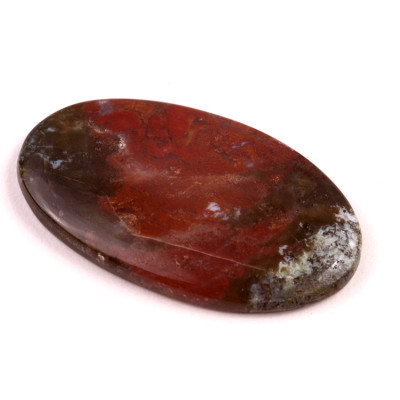 Kabošon Red Garden Quartz č.5912 (51x29x6mm)