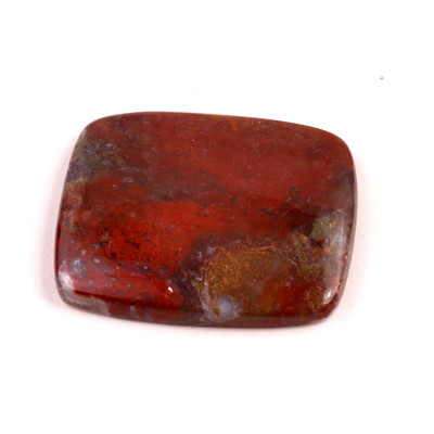 Kabošon Red Garden Quartz č.5920 (39x31x6mm)