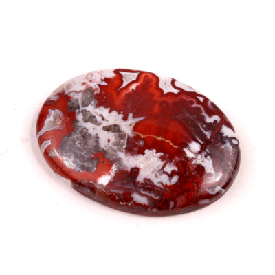 Kabošon Crazy Lace Achát č.5979 (37x27x6mm)