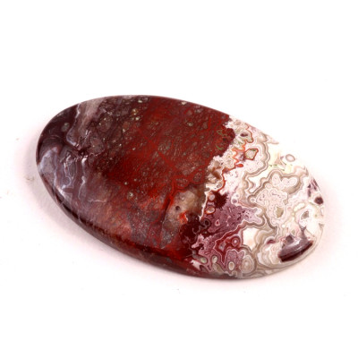 Kabošon Crazy Lace Achát č.5983 (41x24x5mm)