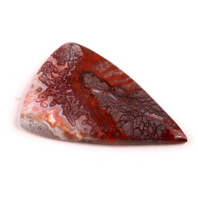 Kabošon Crazy Lace Achát č.5985 (41x27x5mm)