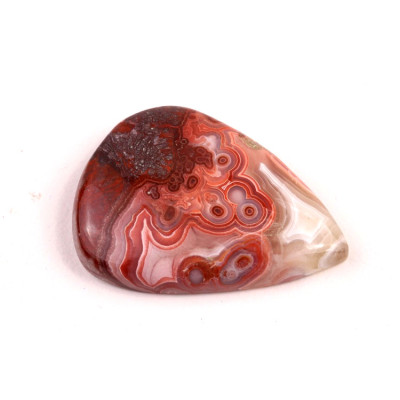 Kabošon Crazy Lace Achát č.5988 (34x25x6mm)