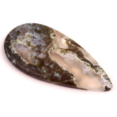 Kabošon Garden Quartz č.6028 (53x25x5mm)