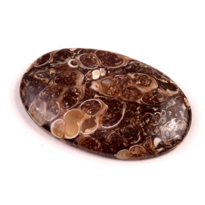 Kabošon Turritella Achát č.6082 (40x25x5mm)