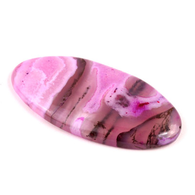 Kabošon Moss Agate č.6114 (56x26x6mm)