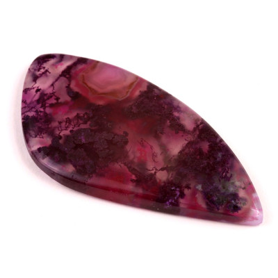 Kabošon Moss Agate č.6115 (64x32x6mm)