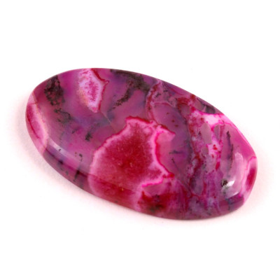 Kabošon Moss Agate č.6121 (43x25x7mm)