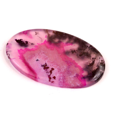 Kabošon Moss Agate č.6131 (48x28x5mm)