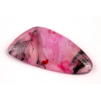 Kabošon Moss Agate č.6135 (38x19x6mm)