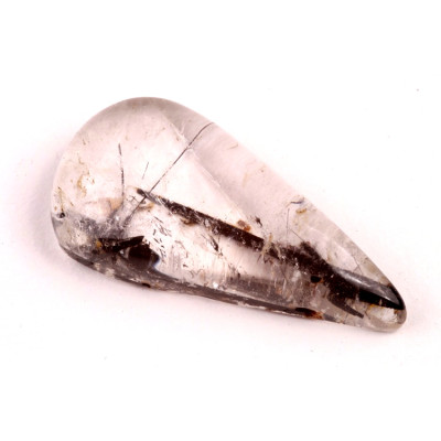 Kabošon Black Rutile č.6164 (41x20x9mm)